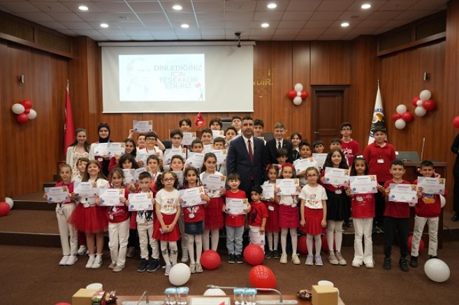 Kartal Belediyesi Çocuk Meclisi 23 Nisan’ı Kutladı