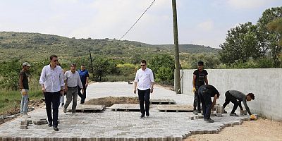 Bandırma Belediyesi Yol Çalışmalarına Devam Ediyor