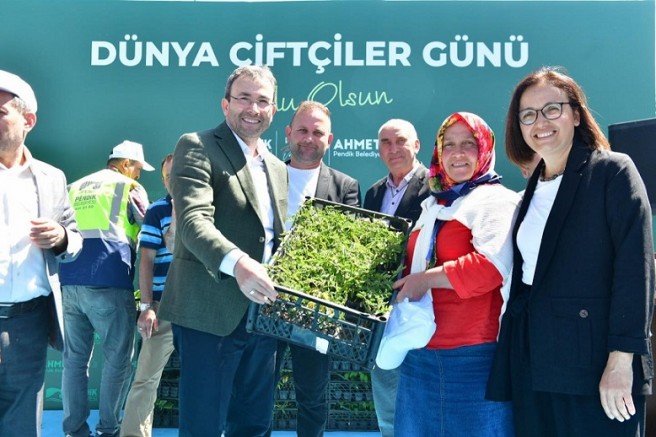 Başkan Ahmet Cin çiftçileri unutmadı!