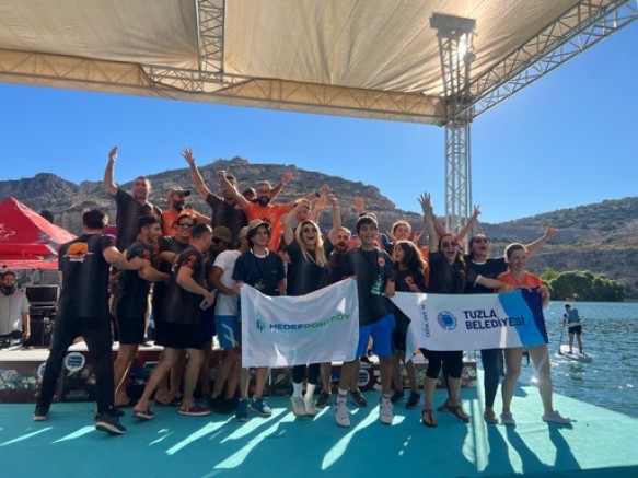 Rumkale Su Sporları Festivali Drogan Bot yarışlarından Tuzla’ya kupa