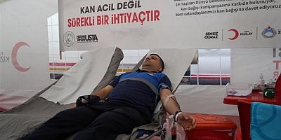 Gaziosmanpaşa Belediyesi Zabıta Personelinden Kan Bağışına Tam Destek