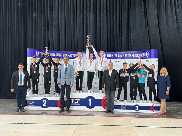 Yuvam İzmit Cimnastik Kulübü yine Türkiye şampiyonu 