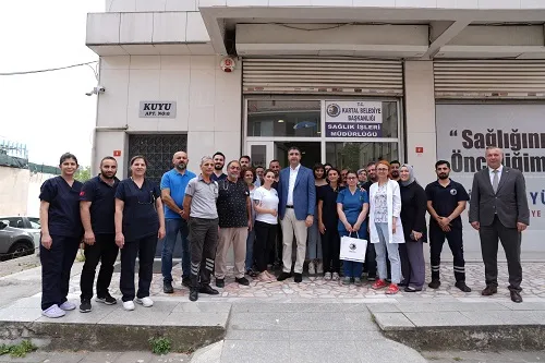 Başkan Gökhan Yüksel, Belediye Personeliyle Bayramlaştı
