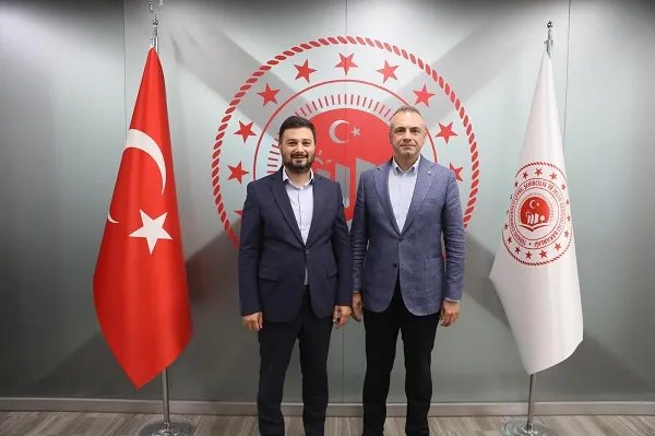 BAŞKAN ÖZTEKİN, İL MÜDÜRÜ BATUR