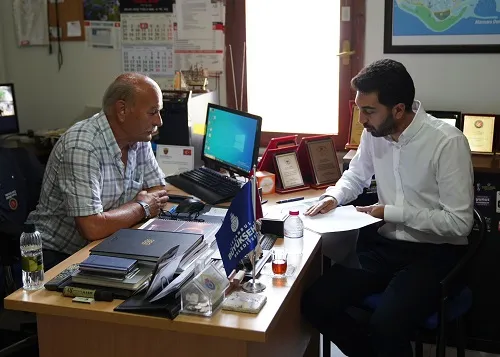 Eren Ali Bingöl Cami Mahallesi’nde esnaf ve vatandaşları ziyaret etti