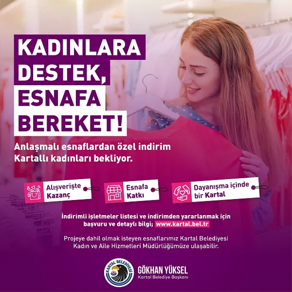 Kartal Esnafından Kadın ve Ailelere Destek