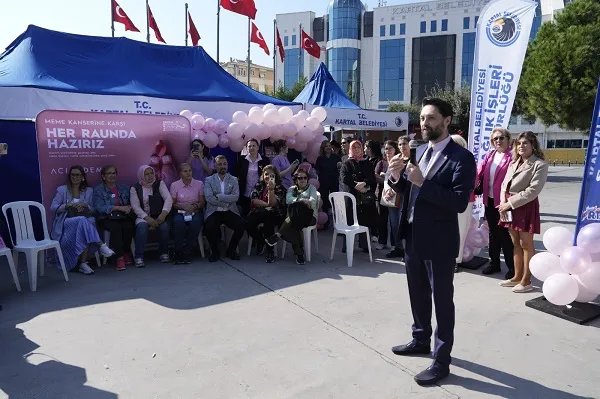 Kartal’da Pembe Balonlar Umut İçin Yükseldi
