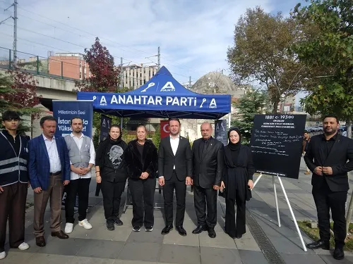 Anahtar Parti Kartal İlçe Başkanlığı’ndan 10 Kasım’da Anlamlı Etkinlik