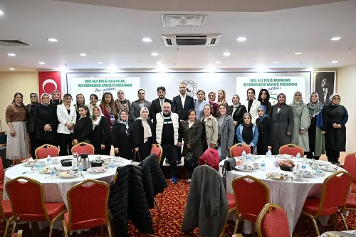 BAŞKAN VEKİLİ ERAY KARADENİZ, OKUL AİLE BİRLİĞİ BAŞKANLARI İLE BULUŞTU