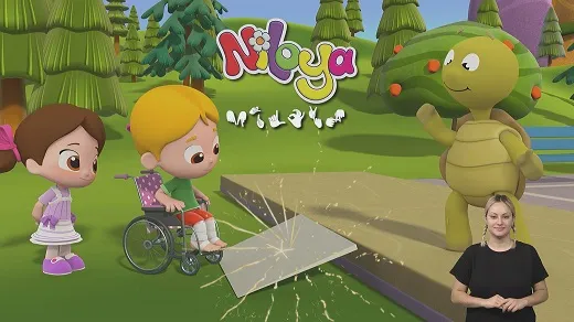 Niloya Engelleri Kaldırıyor, İşaret Diliyle Minik Kalplere Dokunuyor