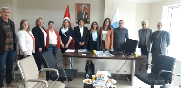 ZİYA ÜNKER’DEN TÜRKAN KURTULMAZ’A ZİYARET