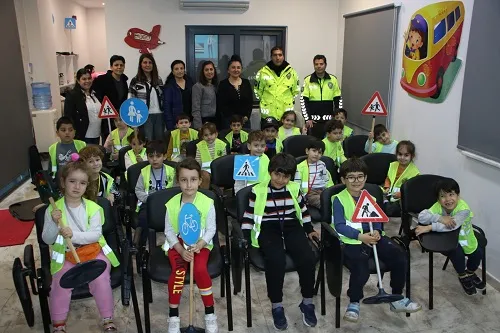 Kartal Belediyesi’nden Minik Öğrencilere Trafik Haftası’nda Anlamlı Etkinlik