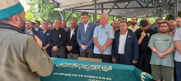 ERHAN ZAZA SON YOLCULUĞUNA UĞURLANDI