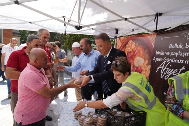 18 BİN KİŞİYE AŞURE İKRAMI YAPILDI