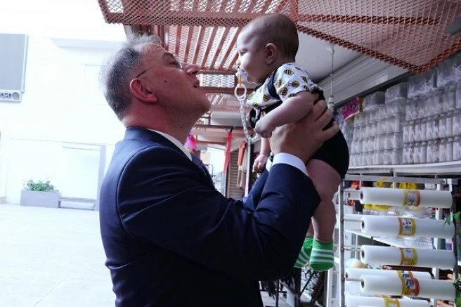 BAŞKAN ÇALIK’TAN BAYRAM ÖNCESİ ZİYARETLER