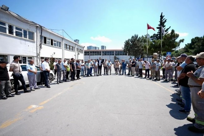 Başkan Yüksel Personeli ile Bayramlaştı