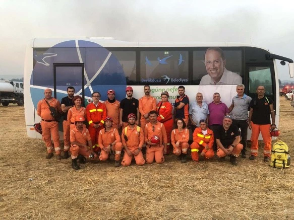 Beylikdüzü Belediyesi Ekipleri Çanakkale