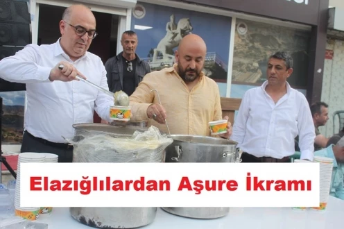 Elazığlılardan Aşure İkramı