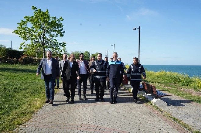 GÜRPINAR SAHİLİ DÜZENLENİYOR