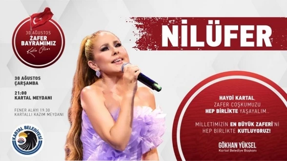 Kartal’da 30 Ağustos Zafer Bayramı Kutlaması