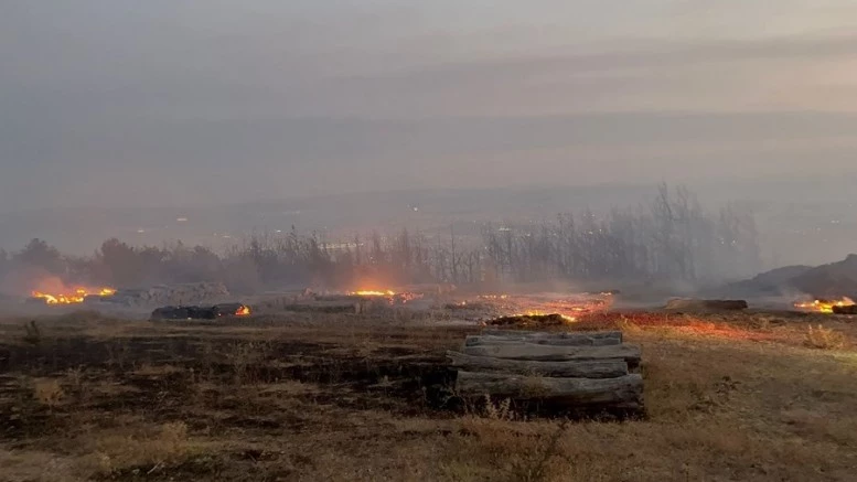 Maltepe’den Çanakkale’deki Yangına Müdahale