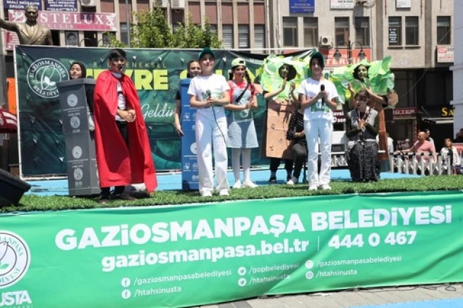 Minik Çevre Elçileri “Türkiye Çevre Haftası” Etkinliklerinde Buluştu